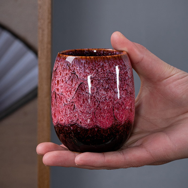 Artful Porcelain Cup