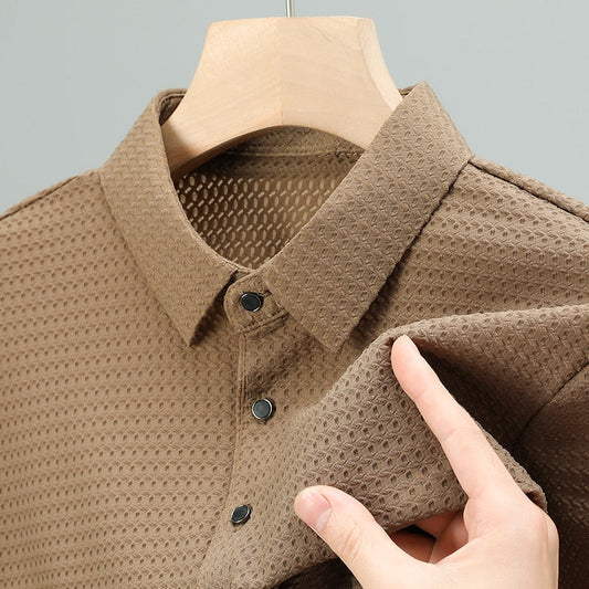 Carter's Ice Silk Grid Polo