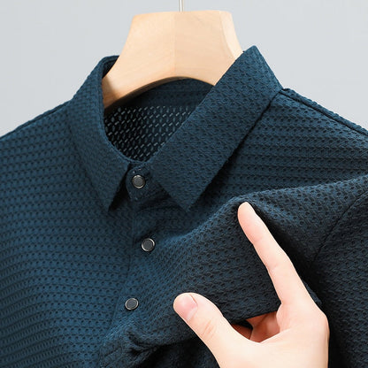 Carter's Ice Silk Grid Polo