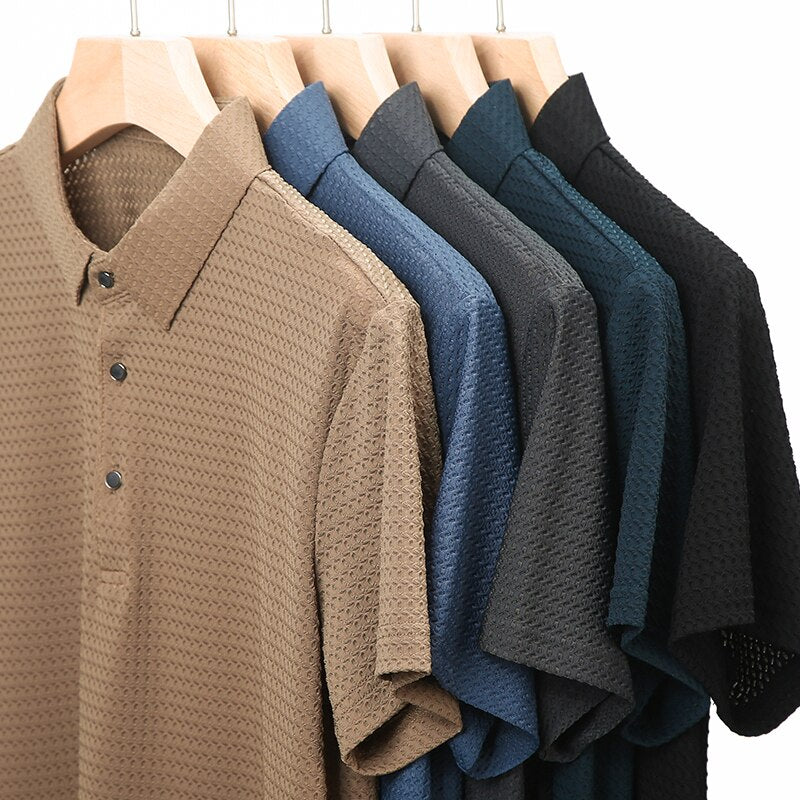 Carter's Ice Silk Grid Polo