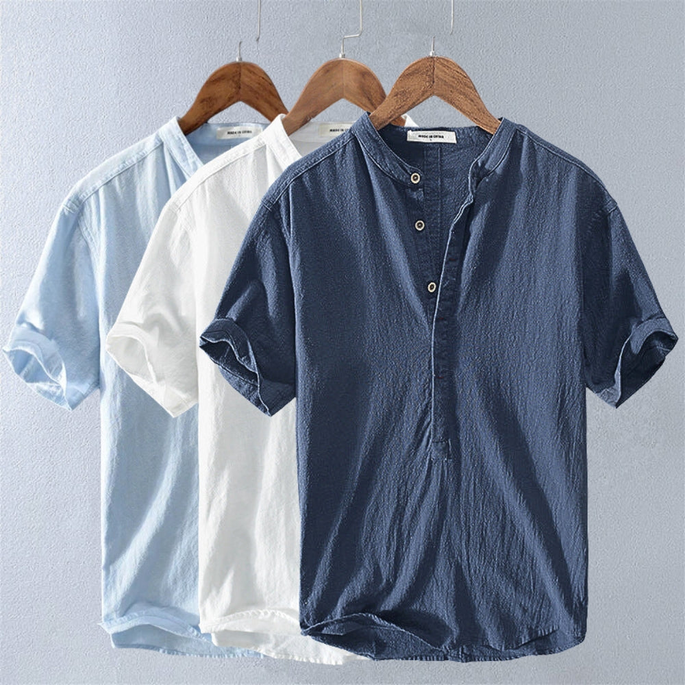 Coastal Breeze Linen Shirt