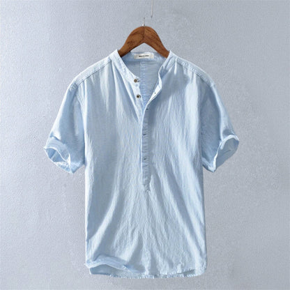 Coastal Breeze Linen Shirt